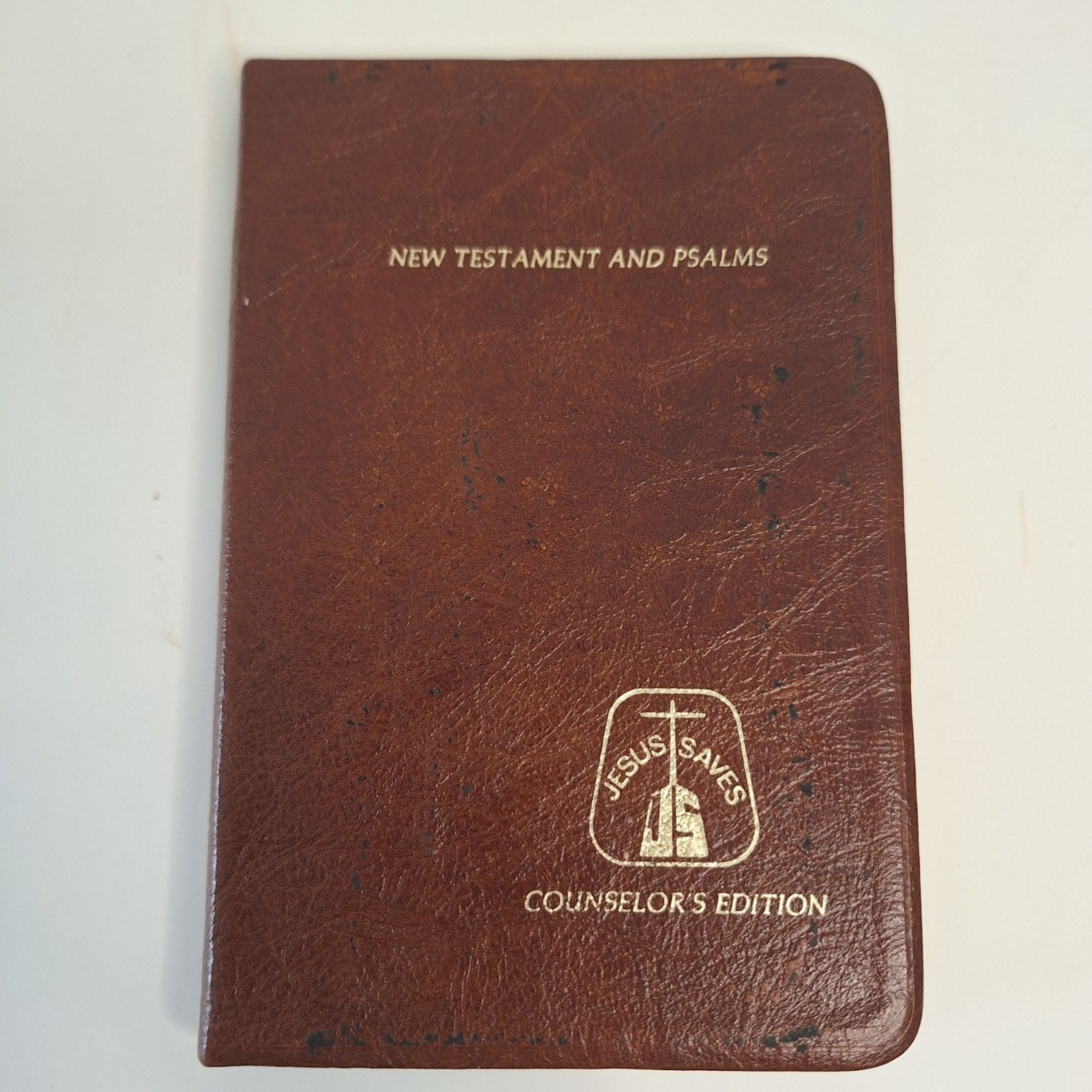 VTG NEW TESTAMENT AND PSALMS JIMMY SWAGGART COUNSELOR&rsquo;S EDITION LEATHER BIBLE
