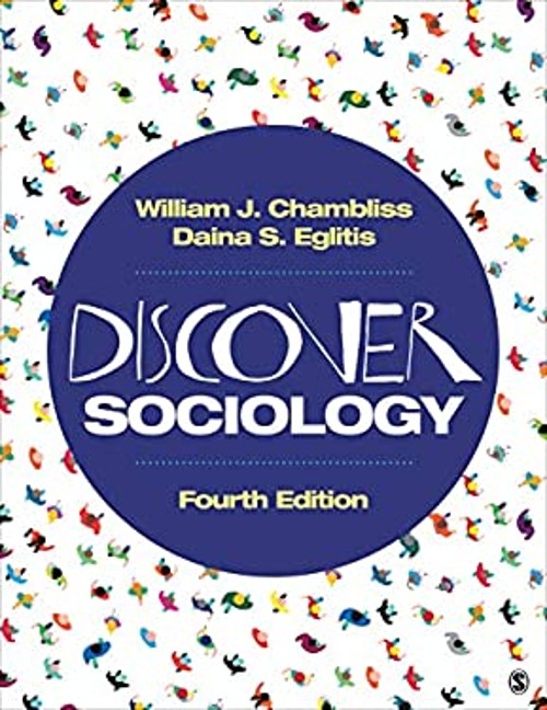 Discover Sociology Paperback Daina S., Chambliss, William J. Egli