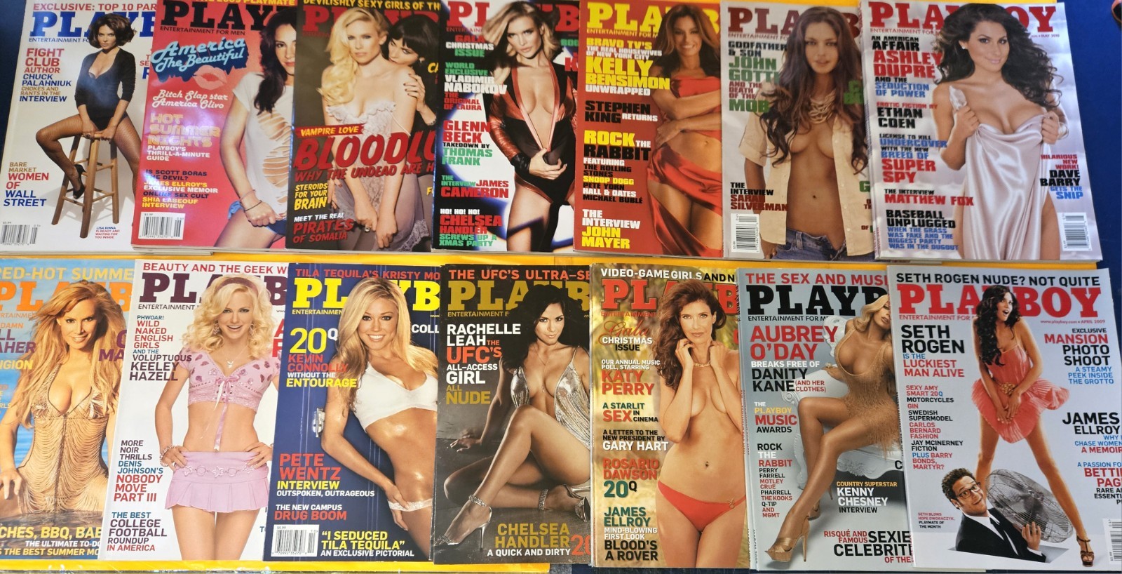 PLAYBOY Magazine Lot – U-PICK (5) 1986-2008 – 1990s 2000s 1980s – VG+