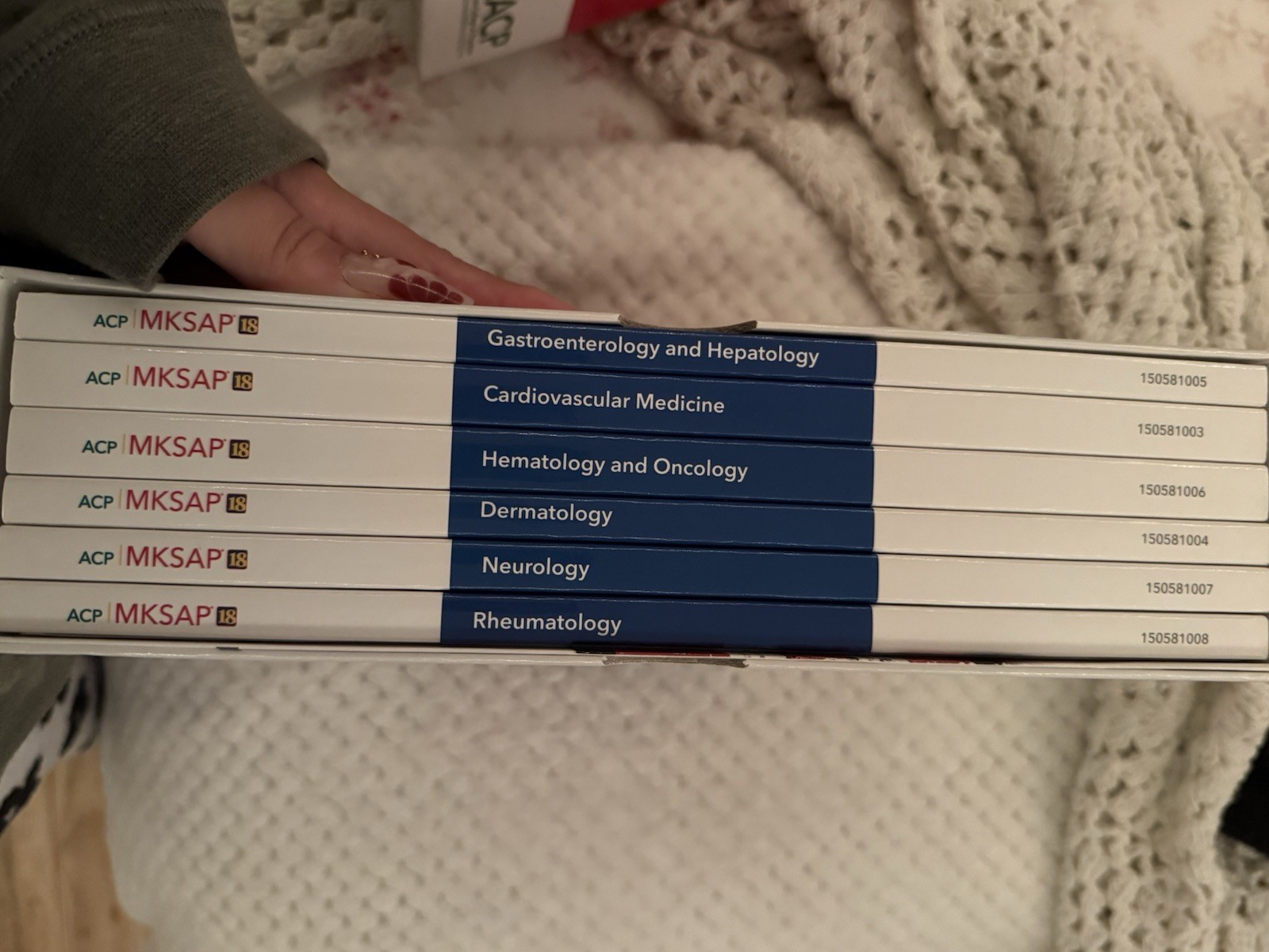 ACP MKSAP 18 Medical Knowledge Self-Assessment Program Set of 5 Books