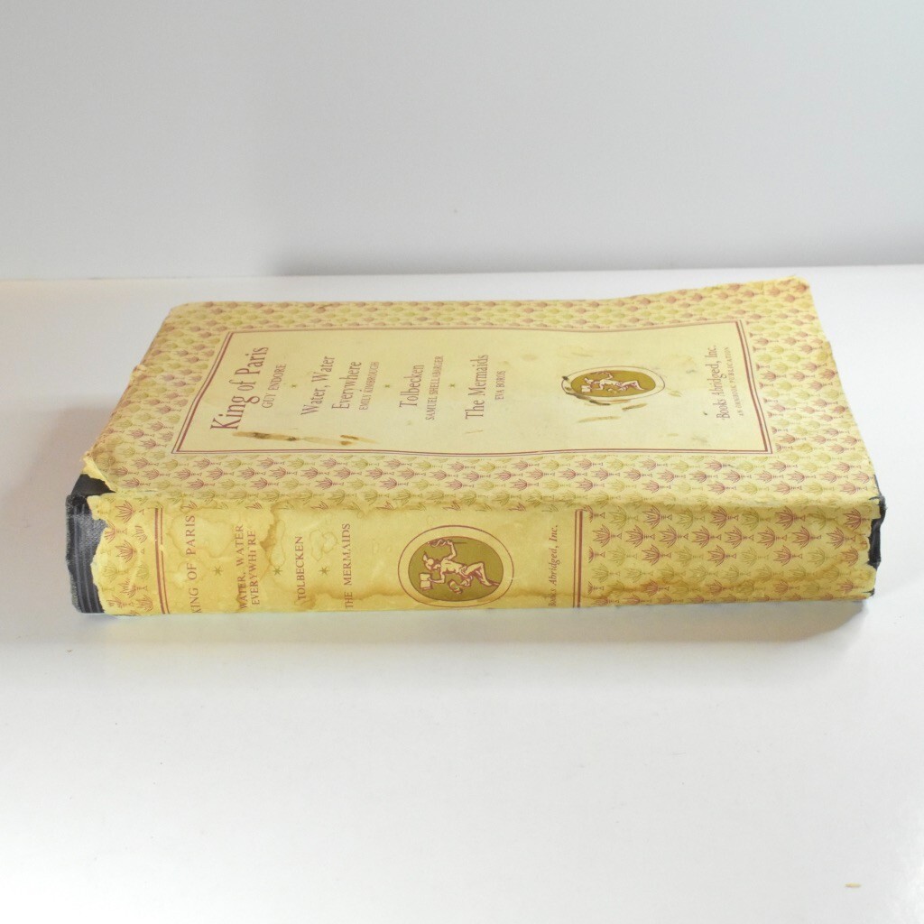 Books Abridged 4 in 1 – King Of Paris, Tolbecken, Etc. 1956 Hardcover Vintage