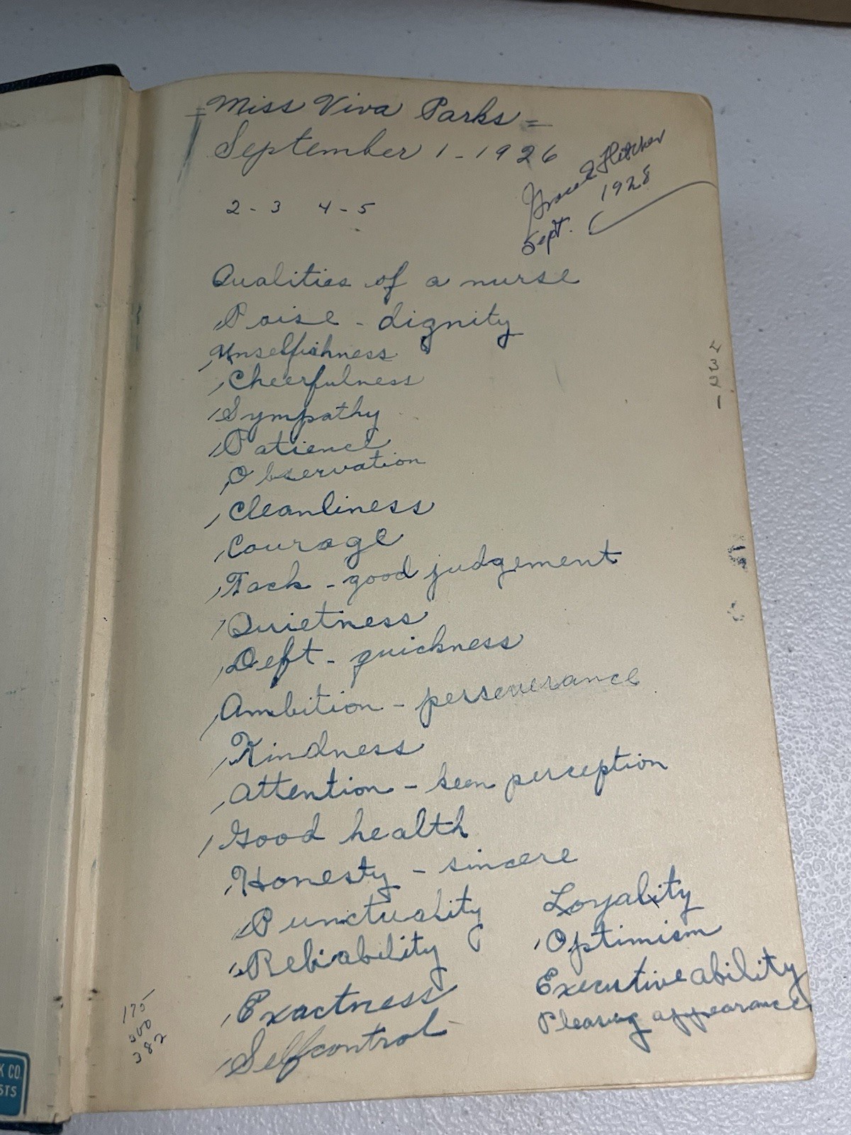 Antique Nursing Textbook The Principles and Practice of Nursing 1926 Inscribed