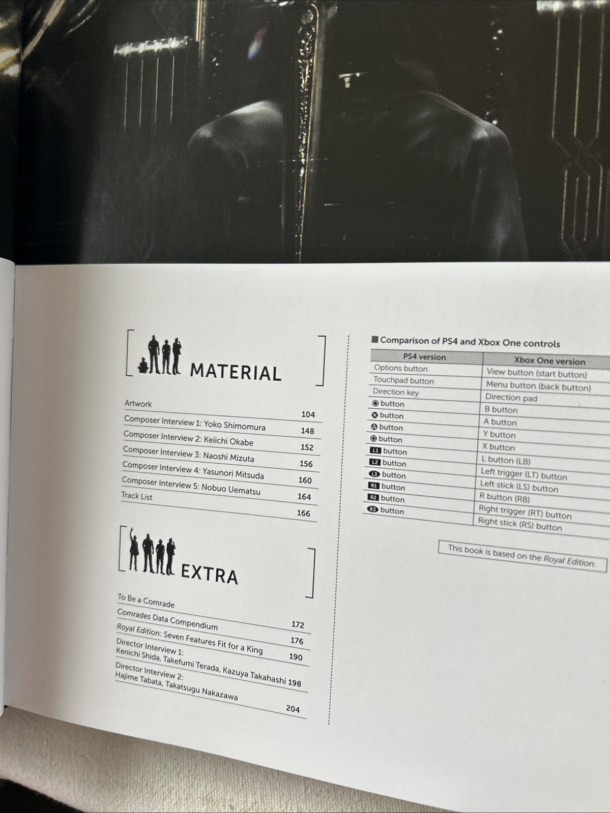 Final Fantasy XV Official Works Hardcover Br3