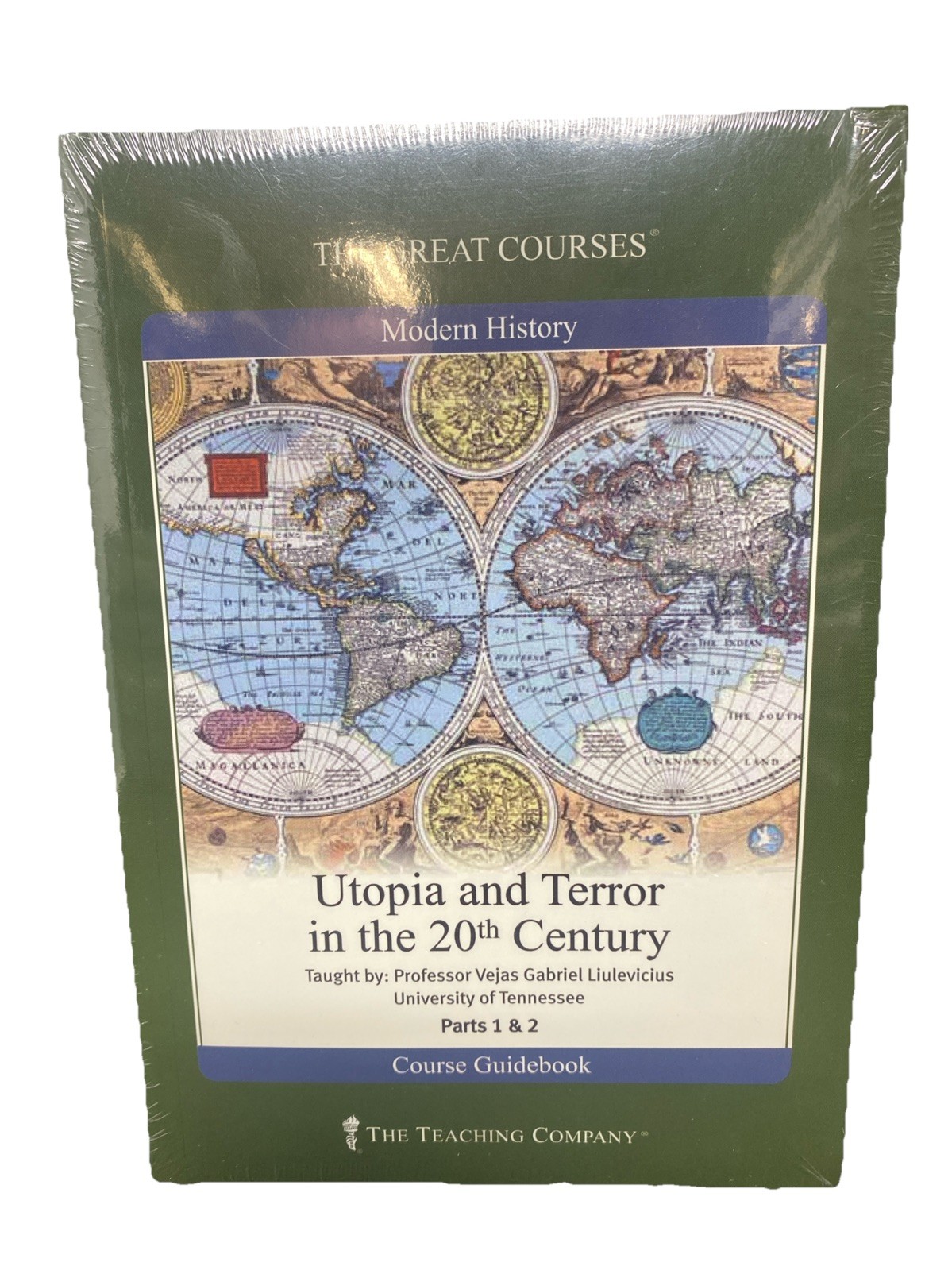 Great Courses Utopia and Terror in the Twentieth Century DVD&rsquo;s & Guidebook 1 & 2