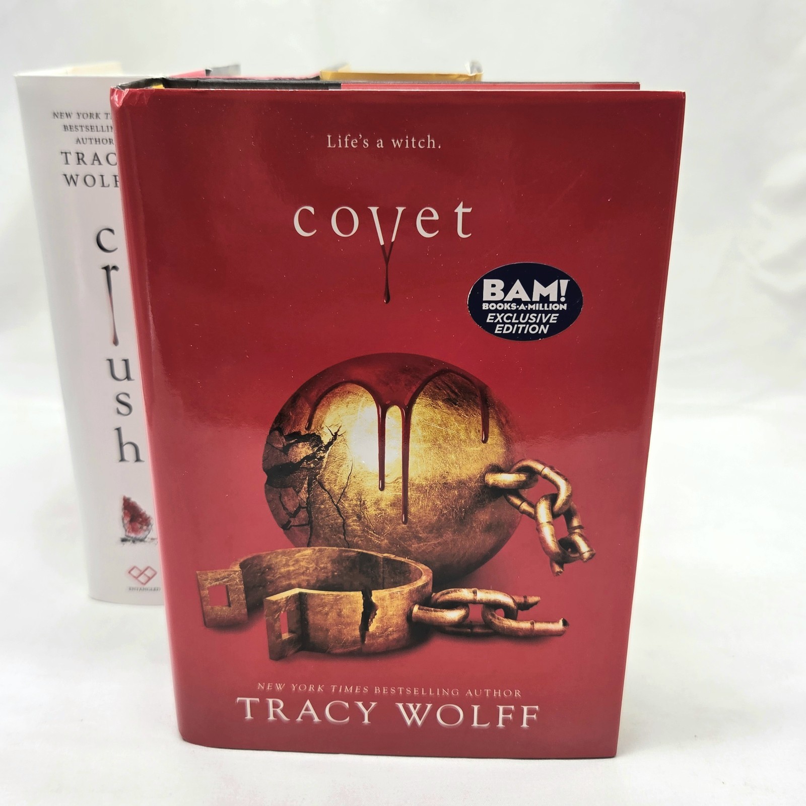 Crave Series Lot of 4 by Tracy Wolff Hardcover Crave Crush Covet Court HCDJ