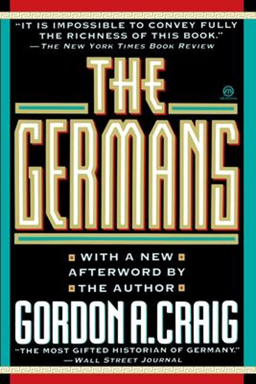 The Germans Paperback Gordon A. Craig