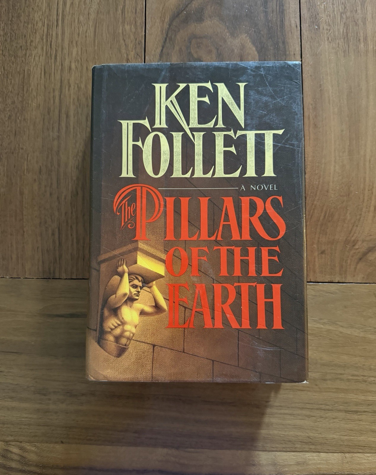 The Pillars of the Earth by Ken Follett 1st EDITION / 1st PRINTING 1989 HC/DJ VG