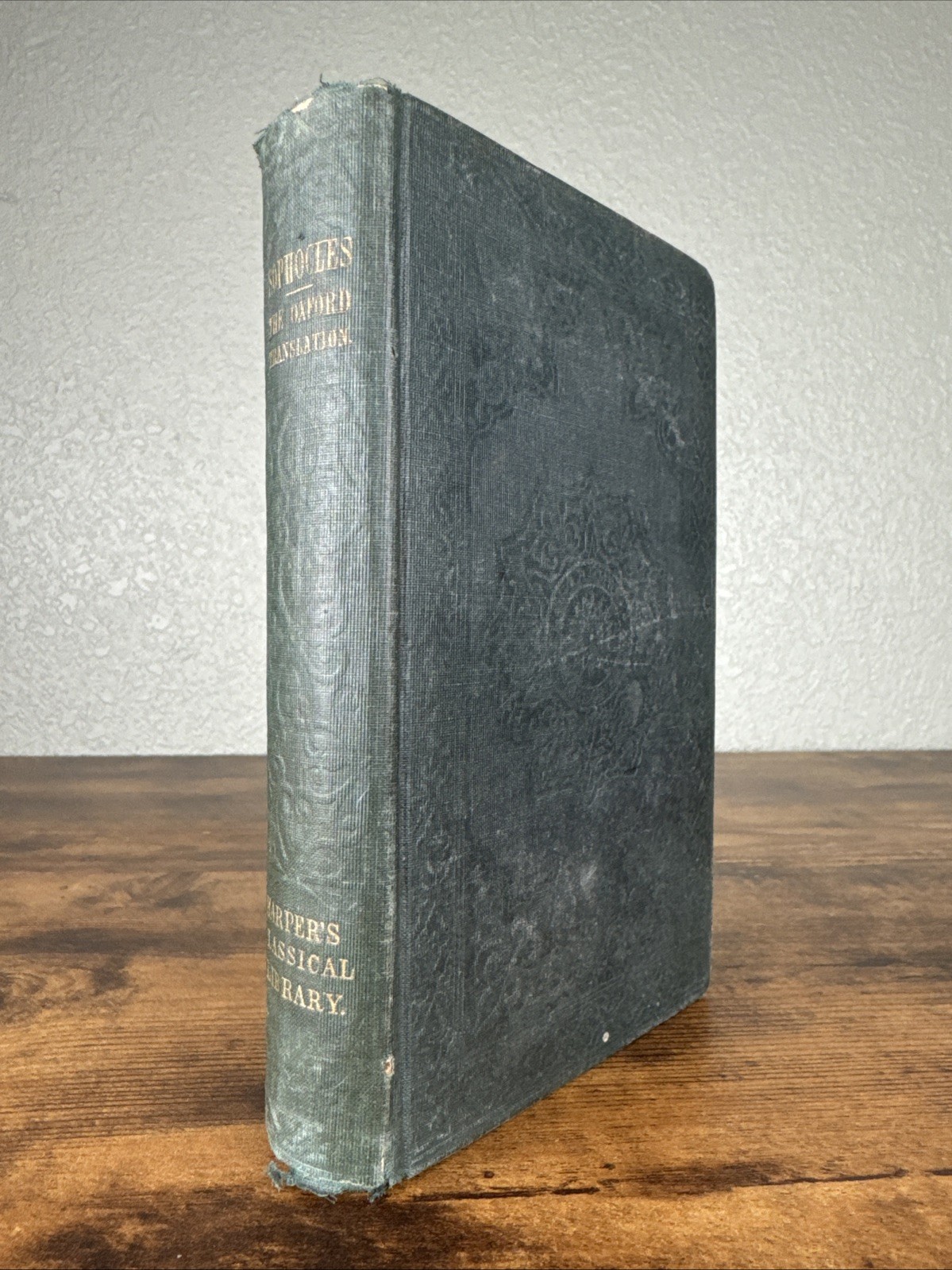 The Tragedies of Sophocles in English Prose,Harper & Brothers