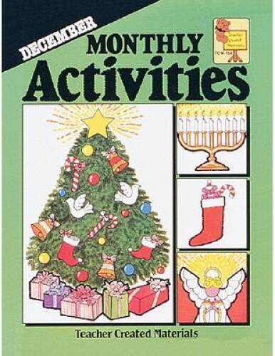 December Monthly Activities – Teacher Created Materials – Paperback – VERY GOOD