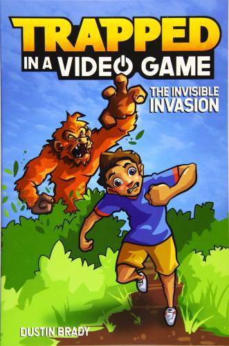 Trapped in a Video Game (Book 2): The Invisible Invasion – Paperback – GOOD