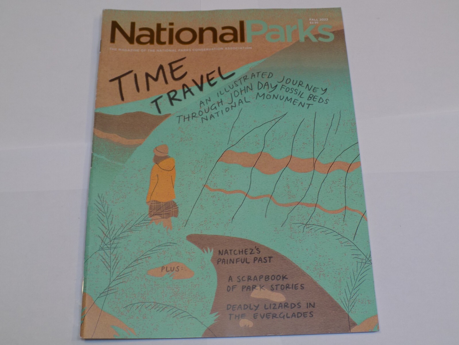 National Parks Magazine Fall 2022 Time Travel John Day Fossil Beds Natchez Past