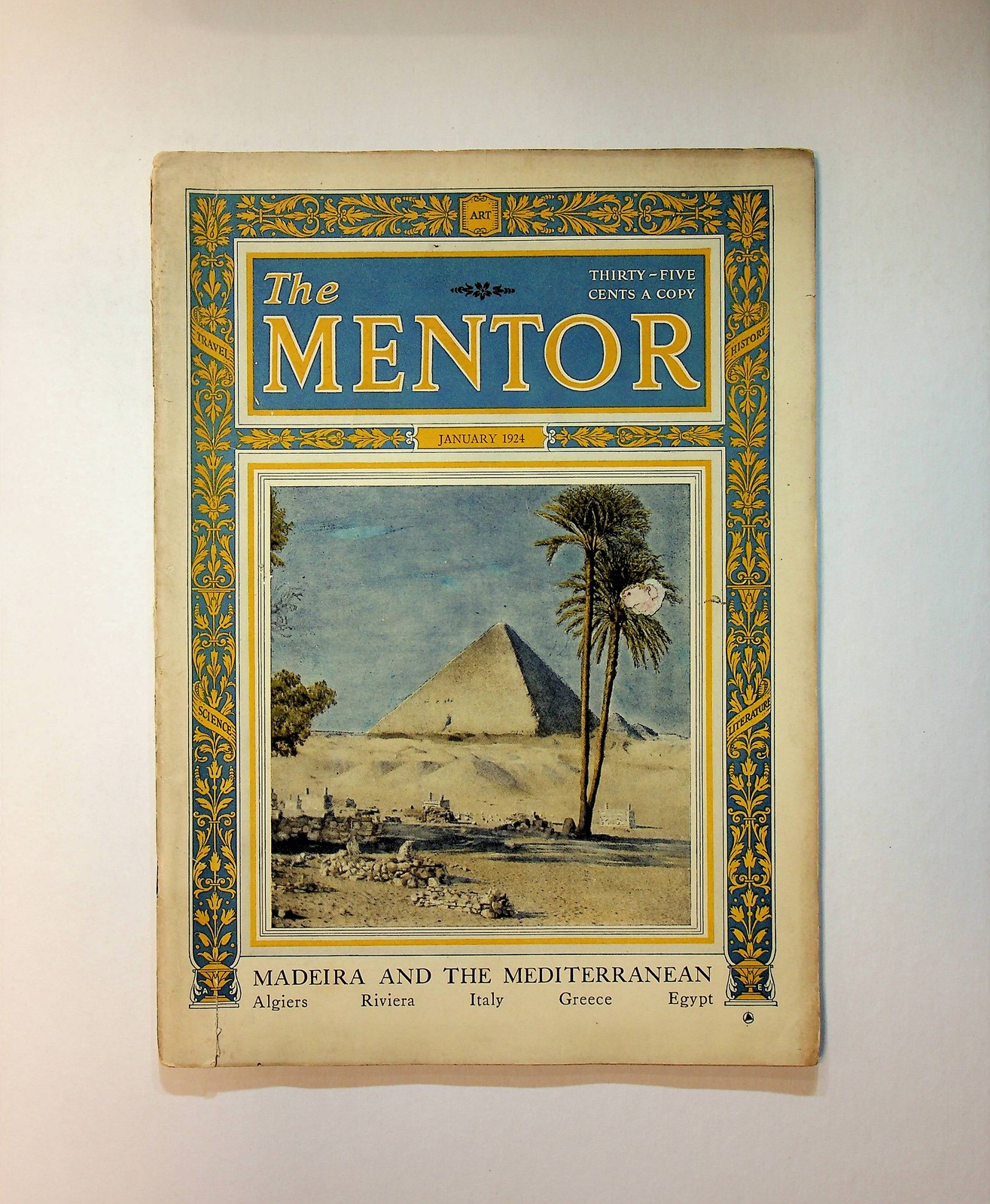 Mentor Magazine #251 VG 1924 Low Grade