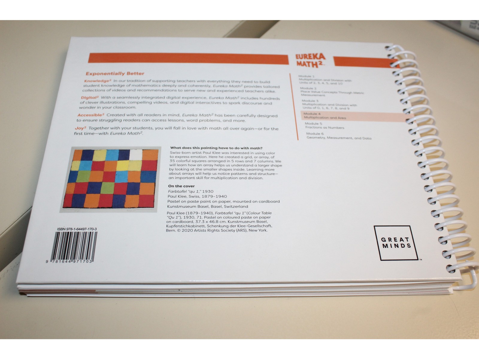 Eureka Math² Squared Grade 3 Module 4 Teacher Book – Weight: 37 oz.