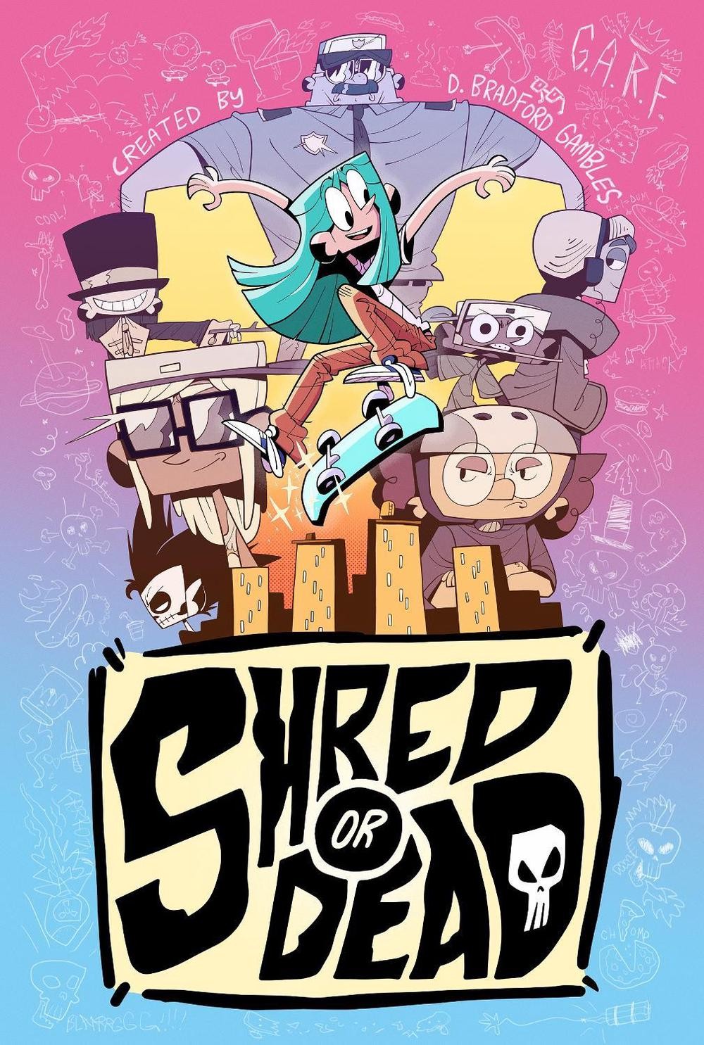 Shred or Dead by D. Bradford Gambles Paperback Book