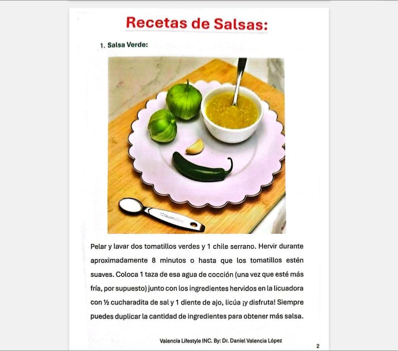 Dr Valencia Diet Libro 2 | Complete Spanish Diet Guide |Paperback book