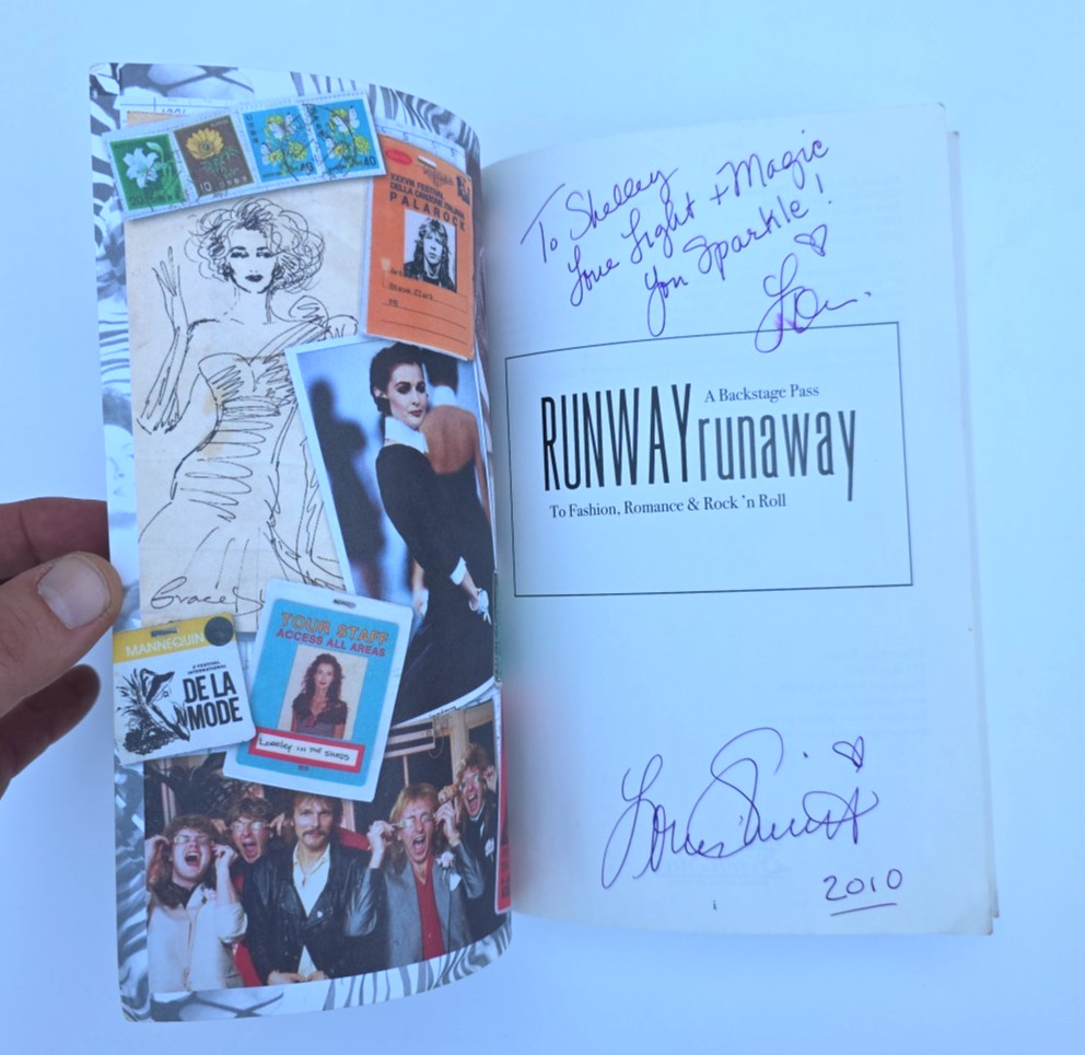 Signed Runway Runaway : A Backstage Pass to Fashion, Romance and Rock &lsquo;n Roll