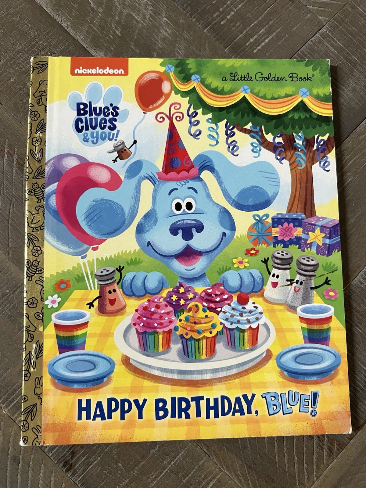 2020 Little Golden Book Happy Birthday Blue! Blue&rsquo;s Clues and You! By Megan Roth