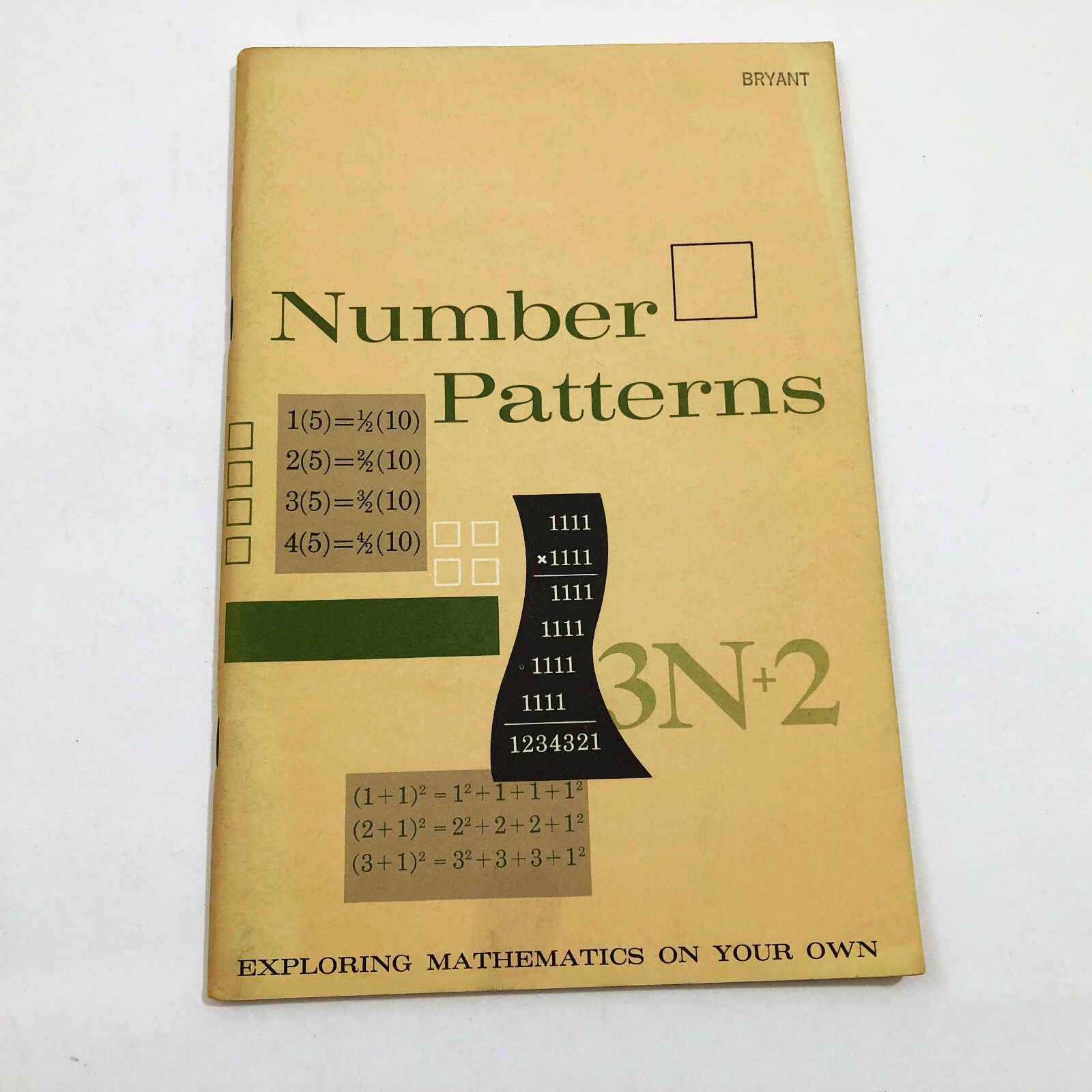 Number Patterns PB 47 pages Webster Publishing 1960 Glenn & Johnson
