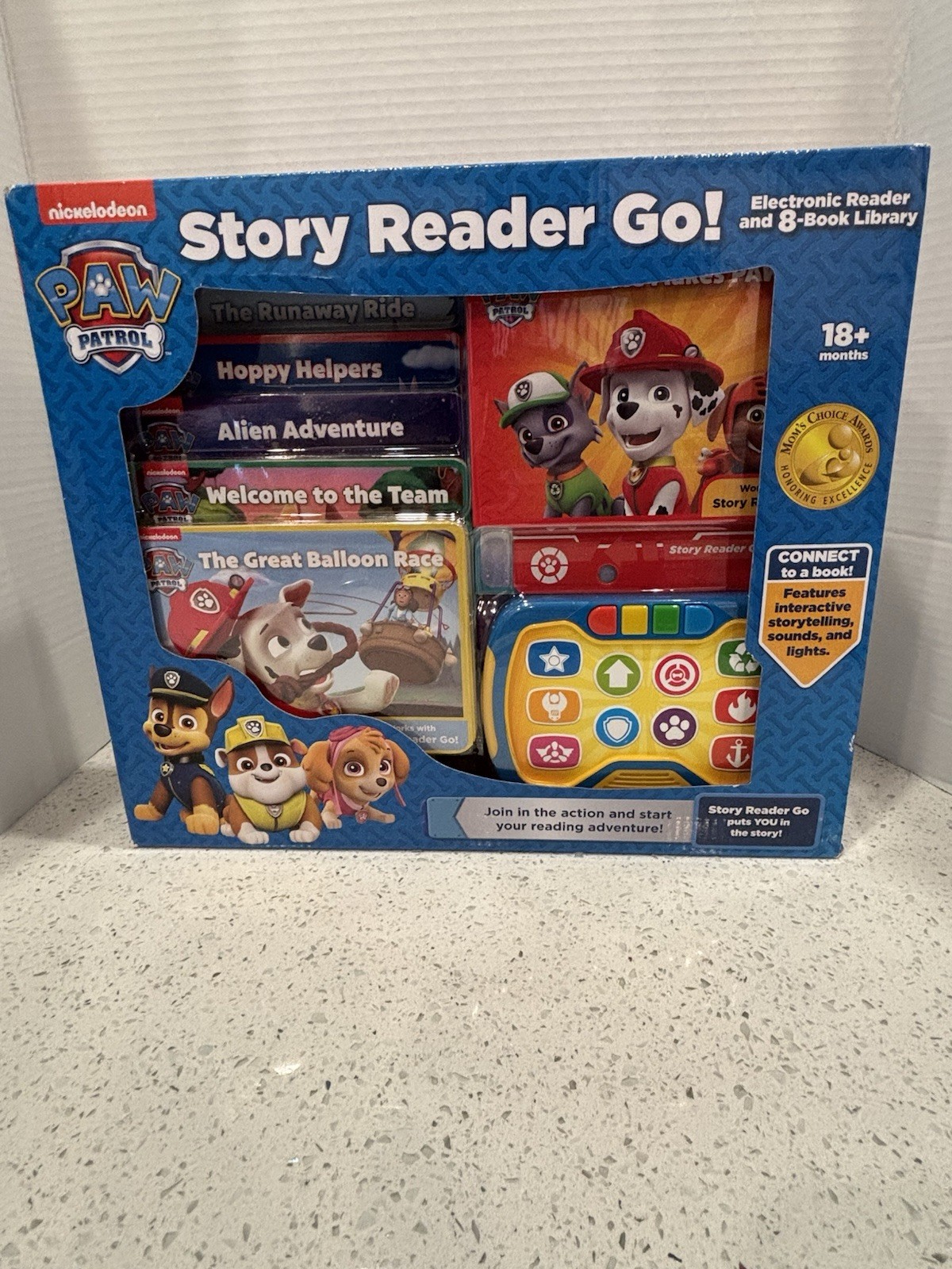 Nickelodeon PAW Patrol Story Reader Go! Electronic 8-book Box Set