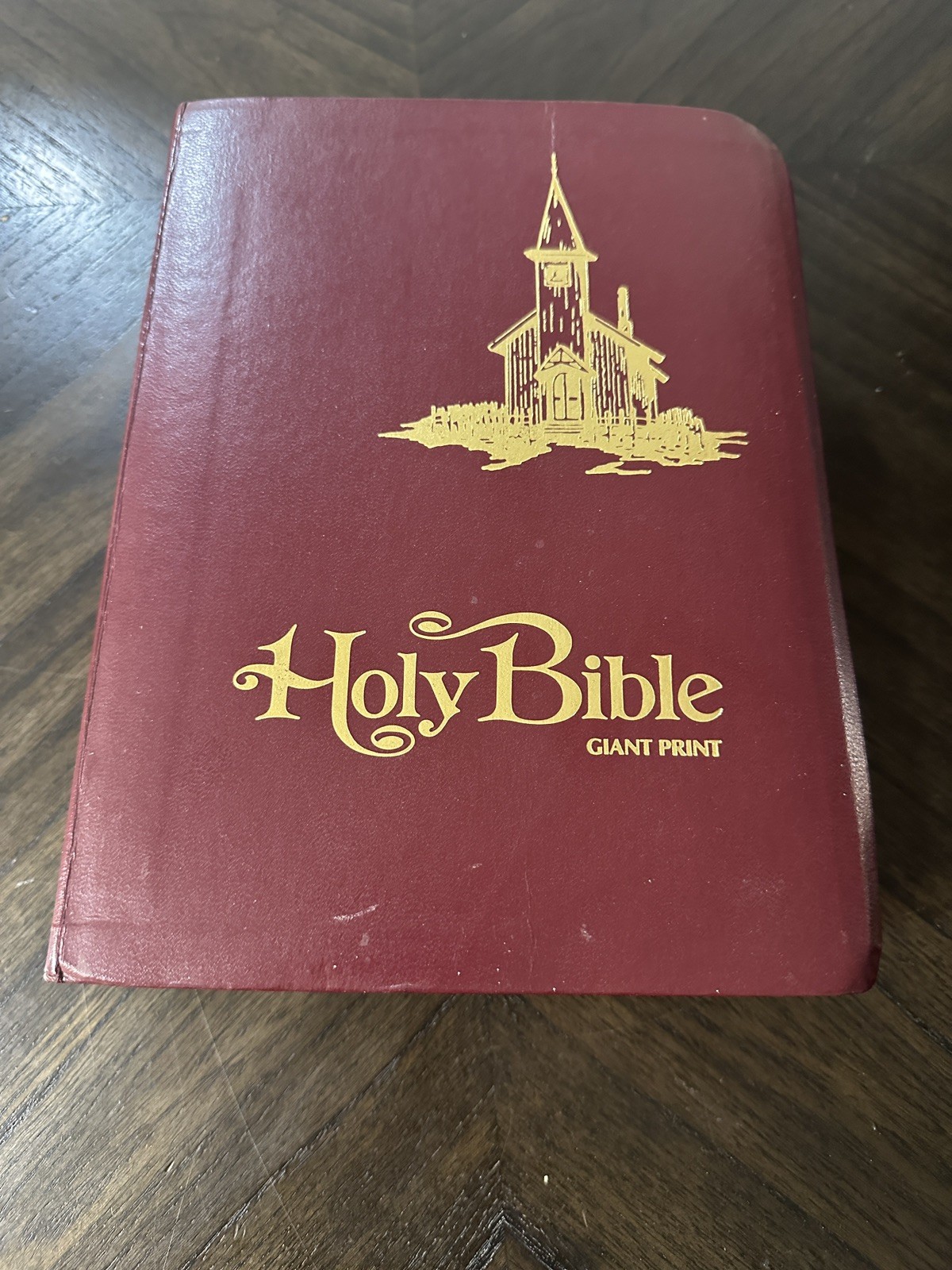 Holy Bible Giant Print King James 1975 -Brown Cover READ DETAILS