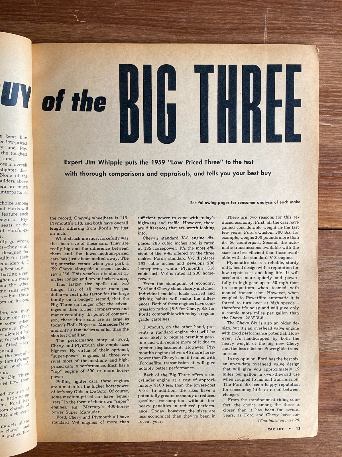 1959 Detroit Auto Preview ~ Car Life Jan 1959 ~ Pontiac Ford Chevy Buyer Guide