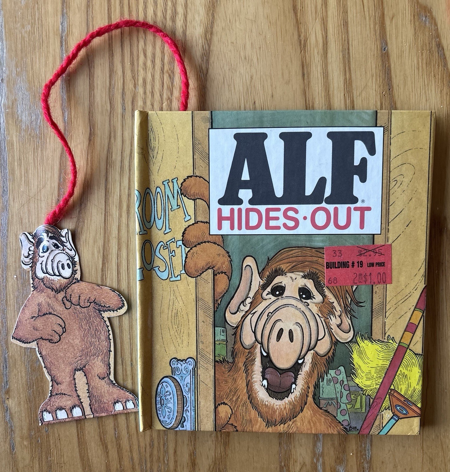 1988 Alf Hides Out Interactive Book NEW Rare 1980’s Alien