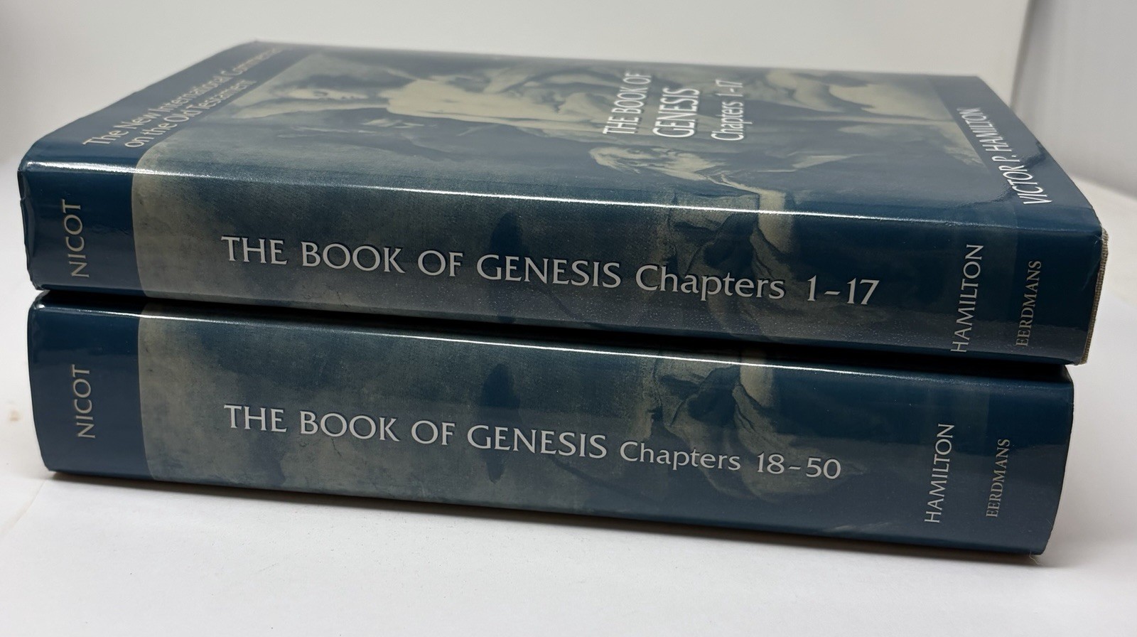 Book of Genesis 2 Vols. Chapters 1-17 & 18-50 Hamilton Hardcover Old Testament
