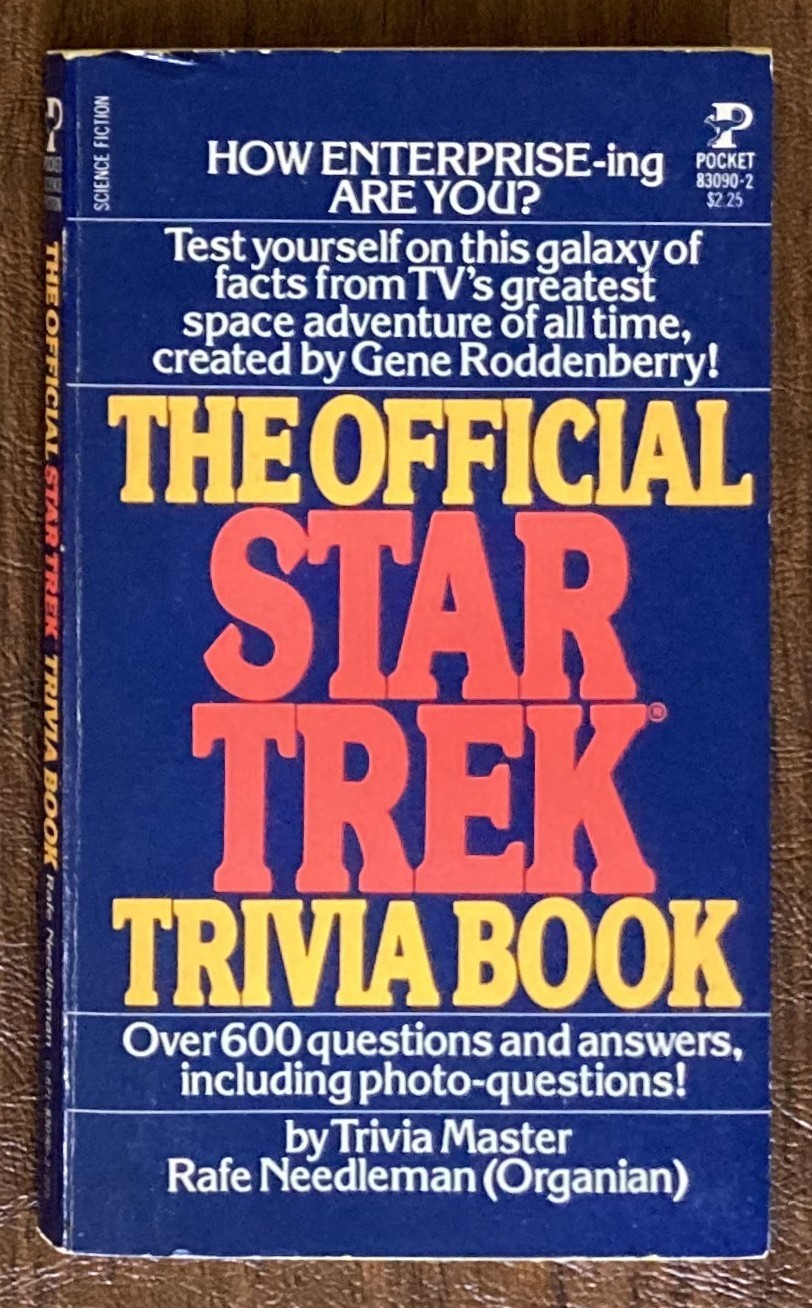 STAR TREK LARGE UNNUMBERED BOOKS FROM MY COLLECTION, CHOICE – POCKET BOOKS PART1