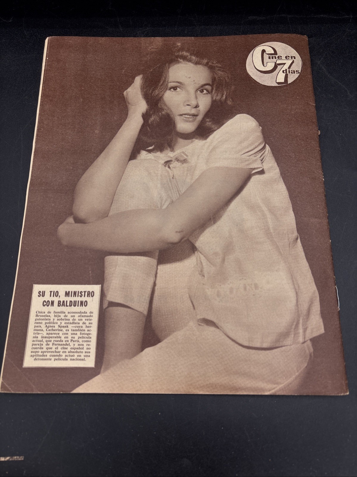 3-Bridget Bardot Cine En 7 Dias Spain Magazines ALL EXCELLENT