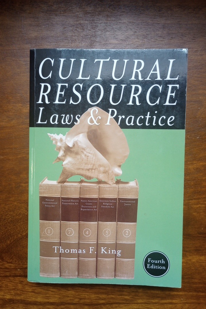 Heritage Resource Management Ser.: Cultural Resource Laws and Practice by Thomas