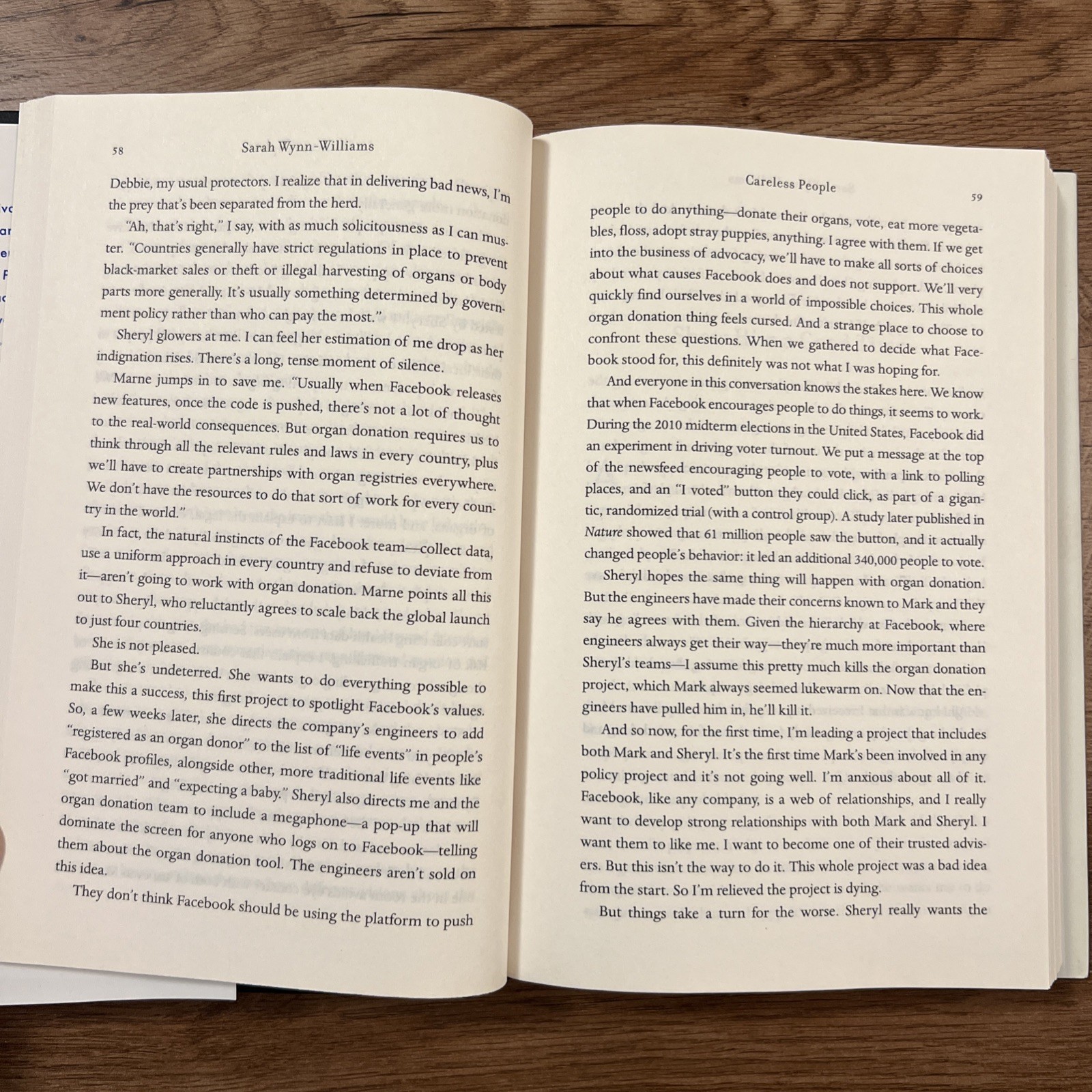Careless People : A Cautionary Tale of Power, Greed, and Lost Idealism by Sarah
