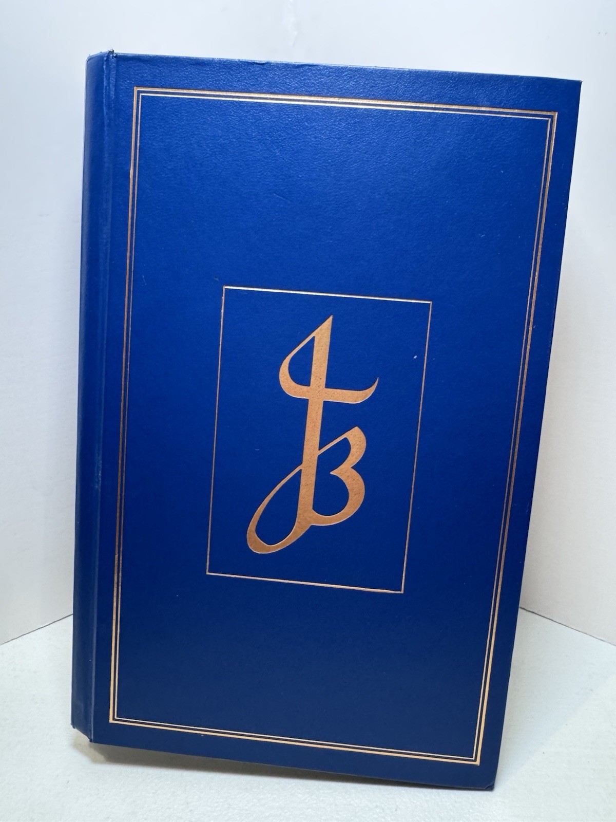 The New Jerusalem Bible Vintage Blue Hardcover Bible 1990 GUC FREE/SHIP!