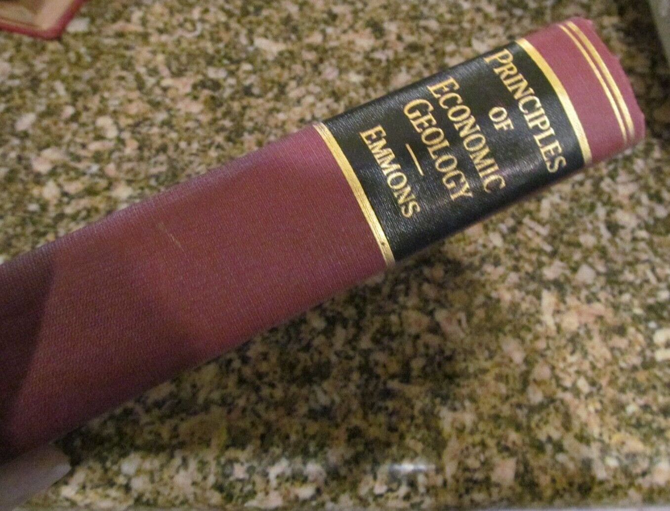 *W H Emmons / Principles of Economic Geology 1940 529 pages with 329 figures
