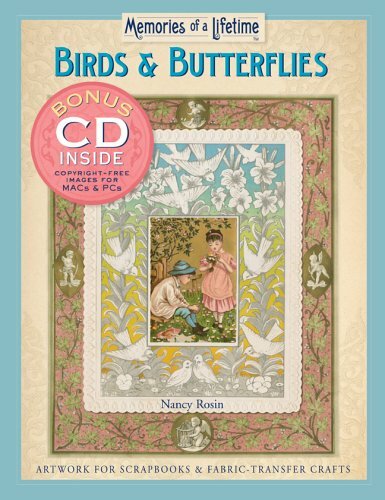 Birds and Butterflies: Artwork for Scrapb… by Rosin, Nancy Mixed media product