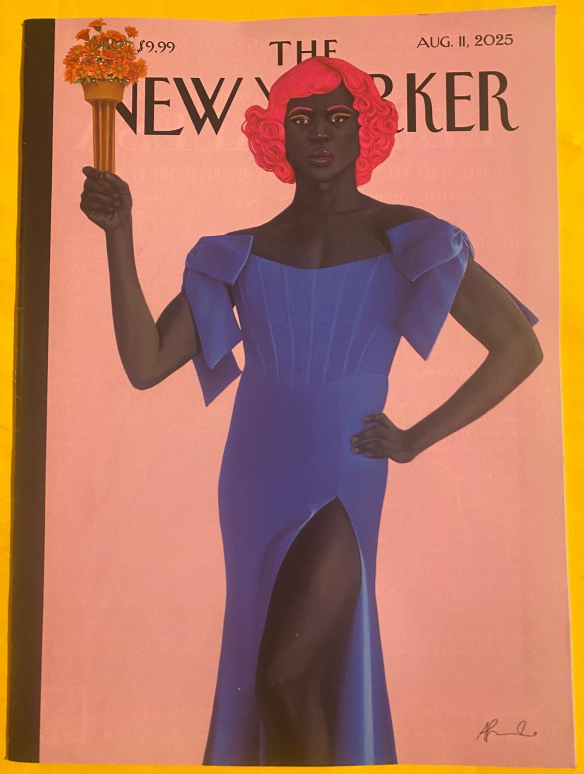 AMY SHERALD « TRANS FORMING LIBERTY » new yorker DONALD TRUMP ice raid TRANSGENDER
