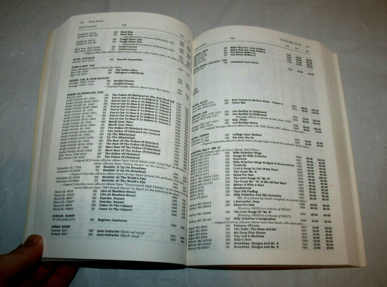 Goldmine Collectible Jazz Albums 1949-1969 Price Guide Book 416 Pages