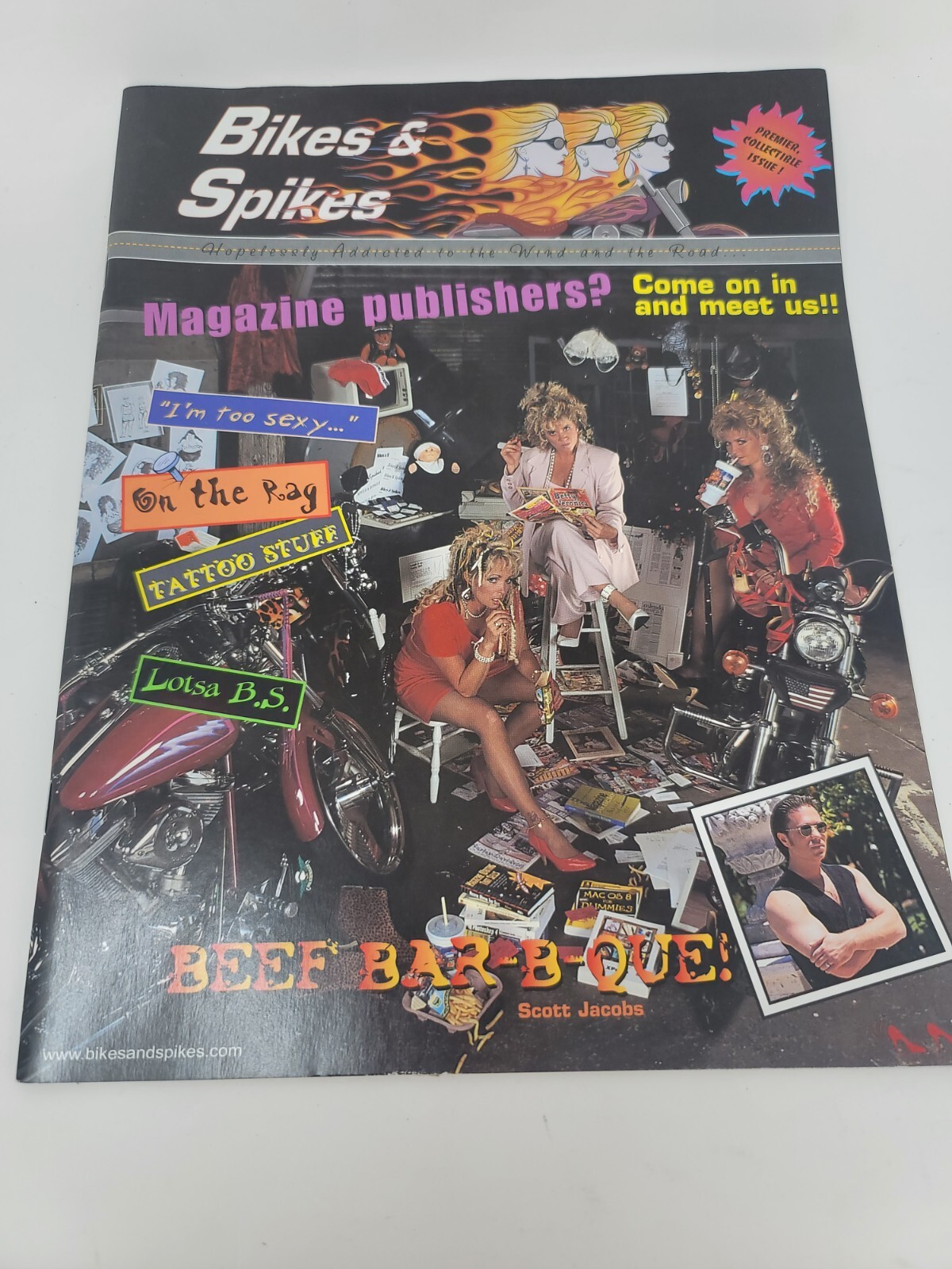 Bikes & Spikes Magazine 34 pages. 1988