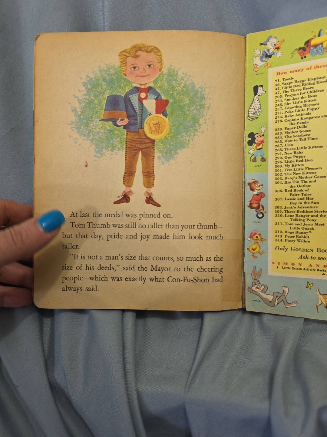 A Little Golden Book, Tom Thumb #353 A Ed .25