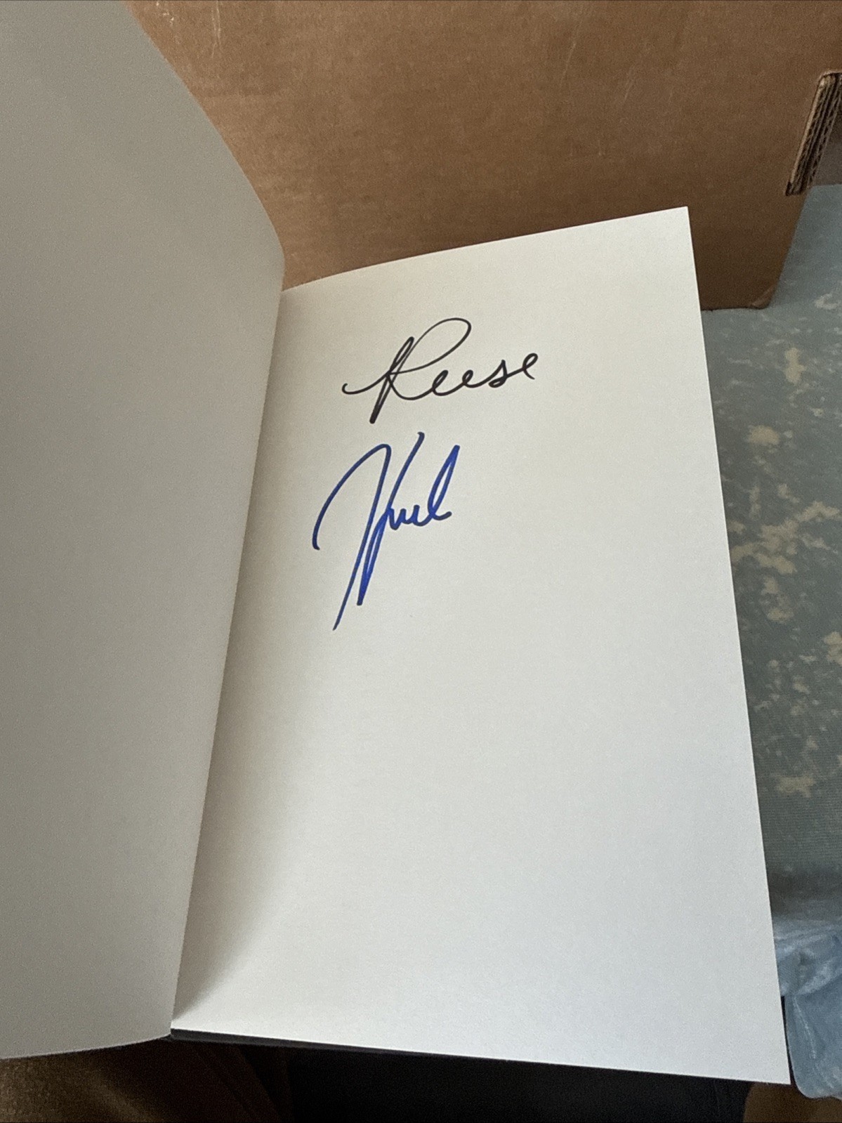Gone Before Goodbye SIGNED Reese Witherspoon & Harlan Coben 2025,HC,1st/1st HCDJ