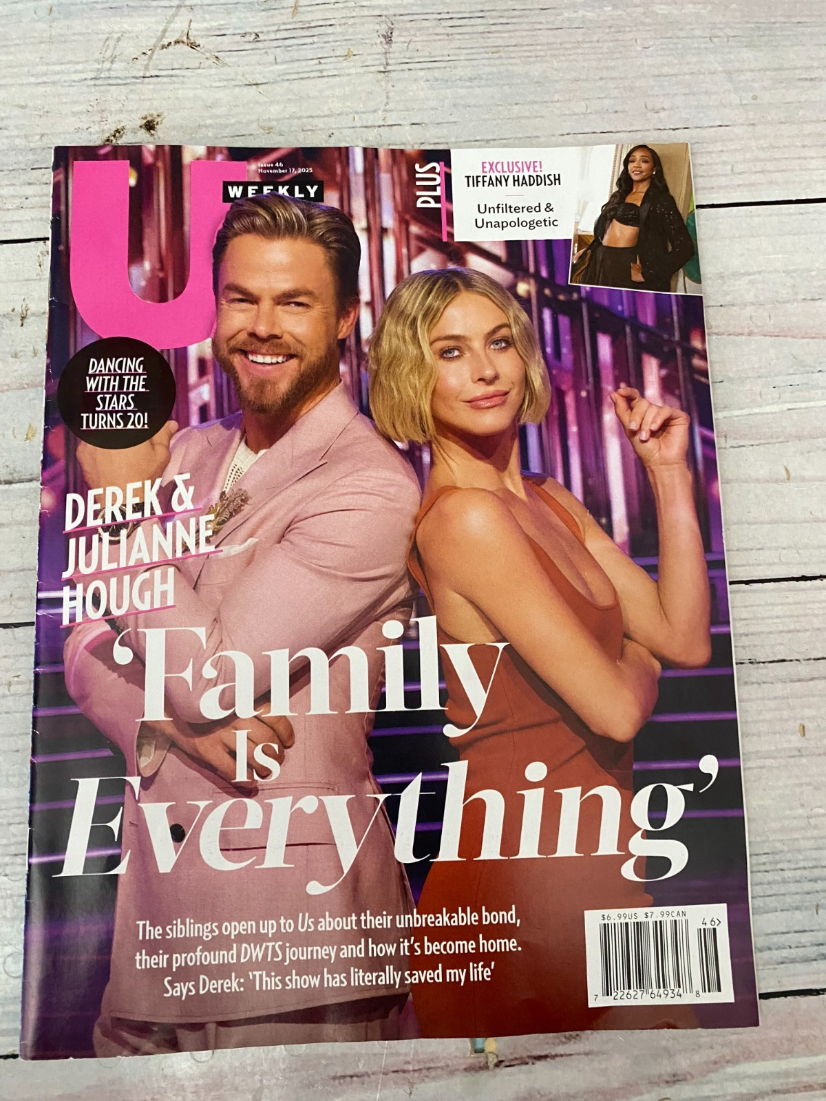 US Weekly Issue 46 November, 2025 Exclusive – Derek & Julianne Hough Tiffany