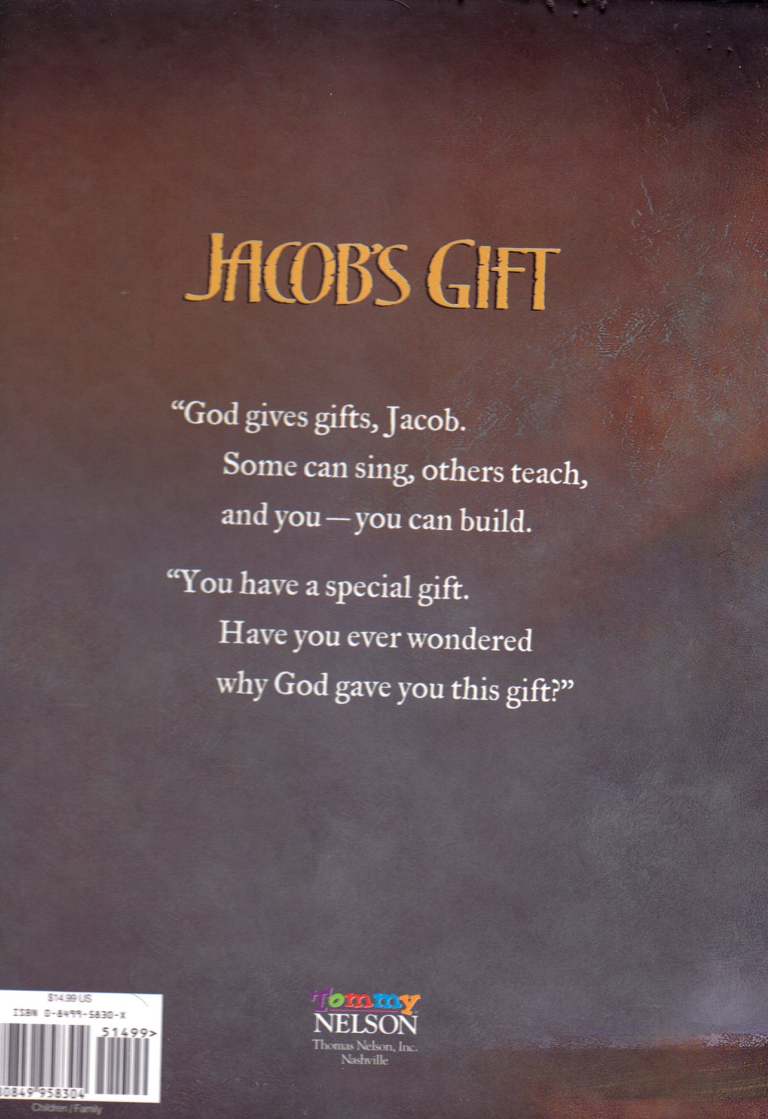 Jacob&rsquo;s Gift