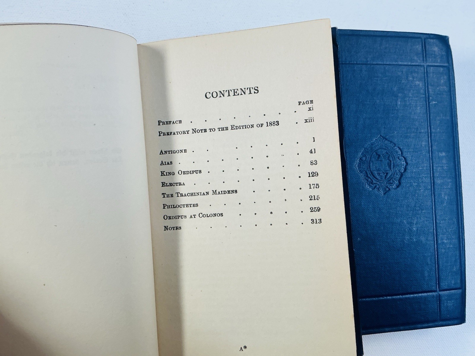 SOPHOCLES The Seven Plays in English Verse AESCHYLUS 1947 Oxford Press Campbell