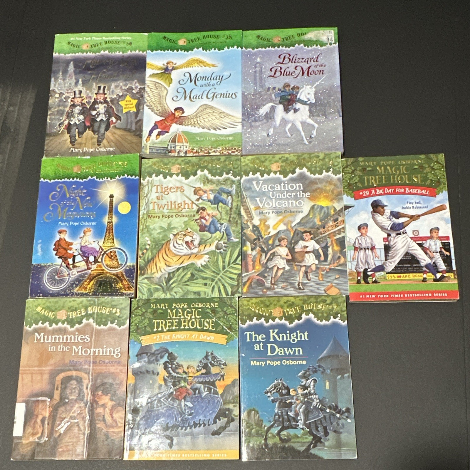 Magic Tree House Paperback Book Lot by Mary Pope Osborne Ages 4-8 51 books total
