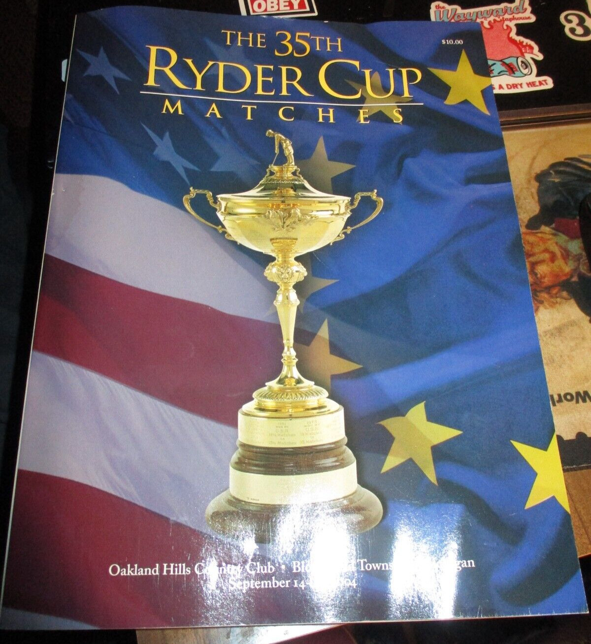2004 35th RYDER CUP MATCHES Program 288 Pages Oakland Hills C Club Detroit VG+