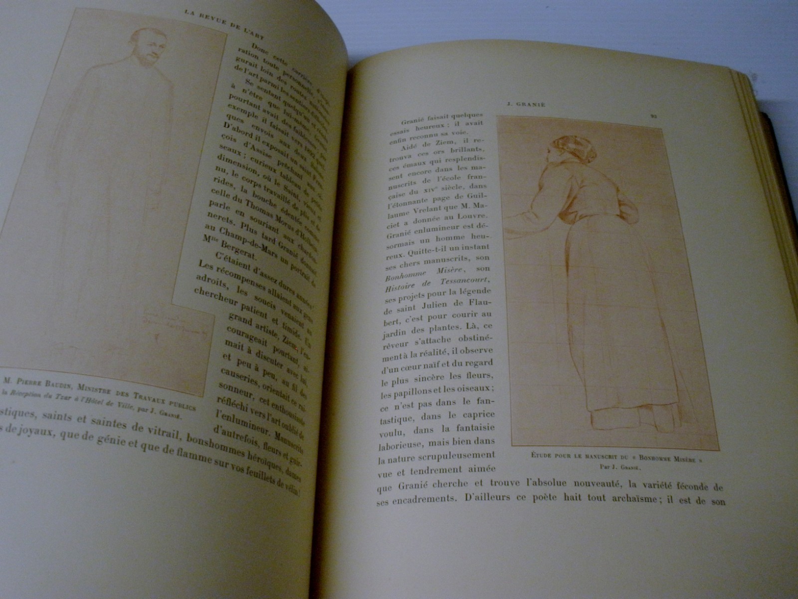 1899 LA REVUE DE L&rsquo;ART ANCIEN ET MODERNE bound 512 pages Jules Comte