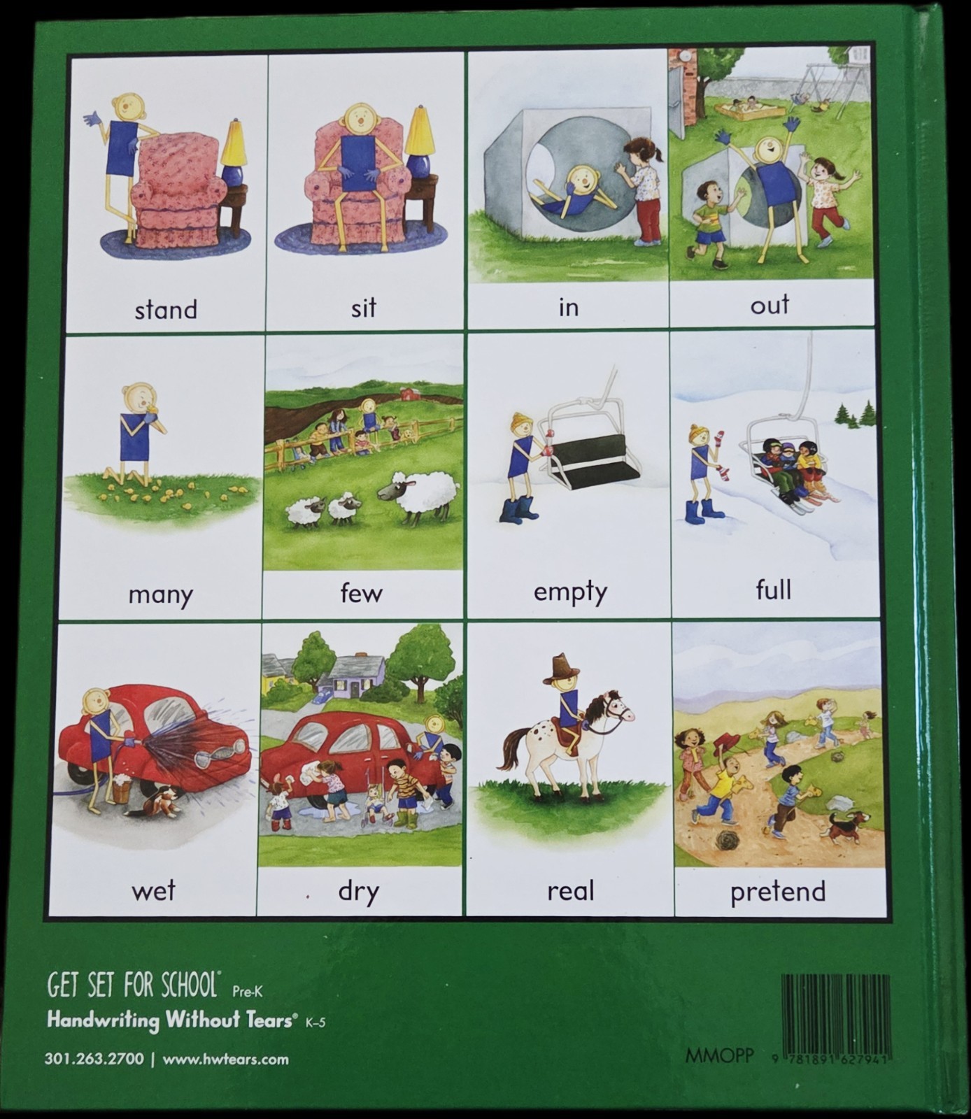 MAT MAN: OPPOSITES By Jan Z. Olsen & Molly Delaney – Hardcover **BRAND NEW**