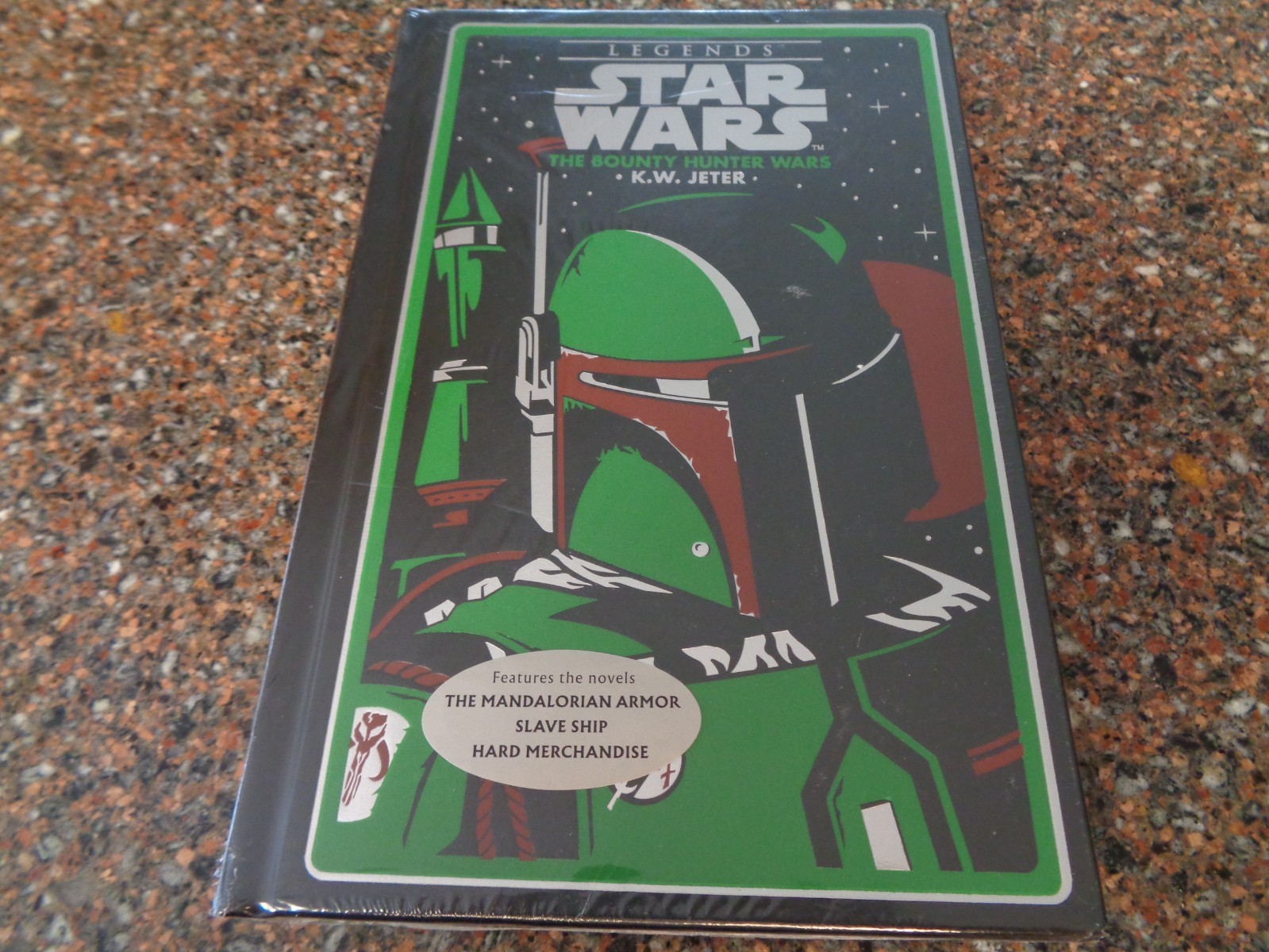 Star Wars Bounty Hunter Wars Legends Hardcover Leather Bound (Sealed, Brand New)
