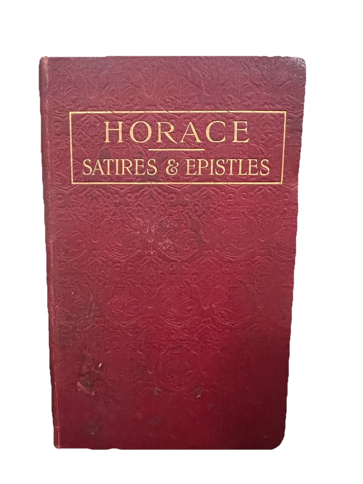 1904 Horace Satires Epistles & Ars Poetica George Bell Sons Latin English HC