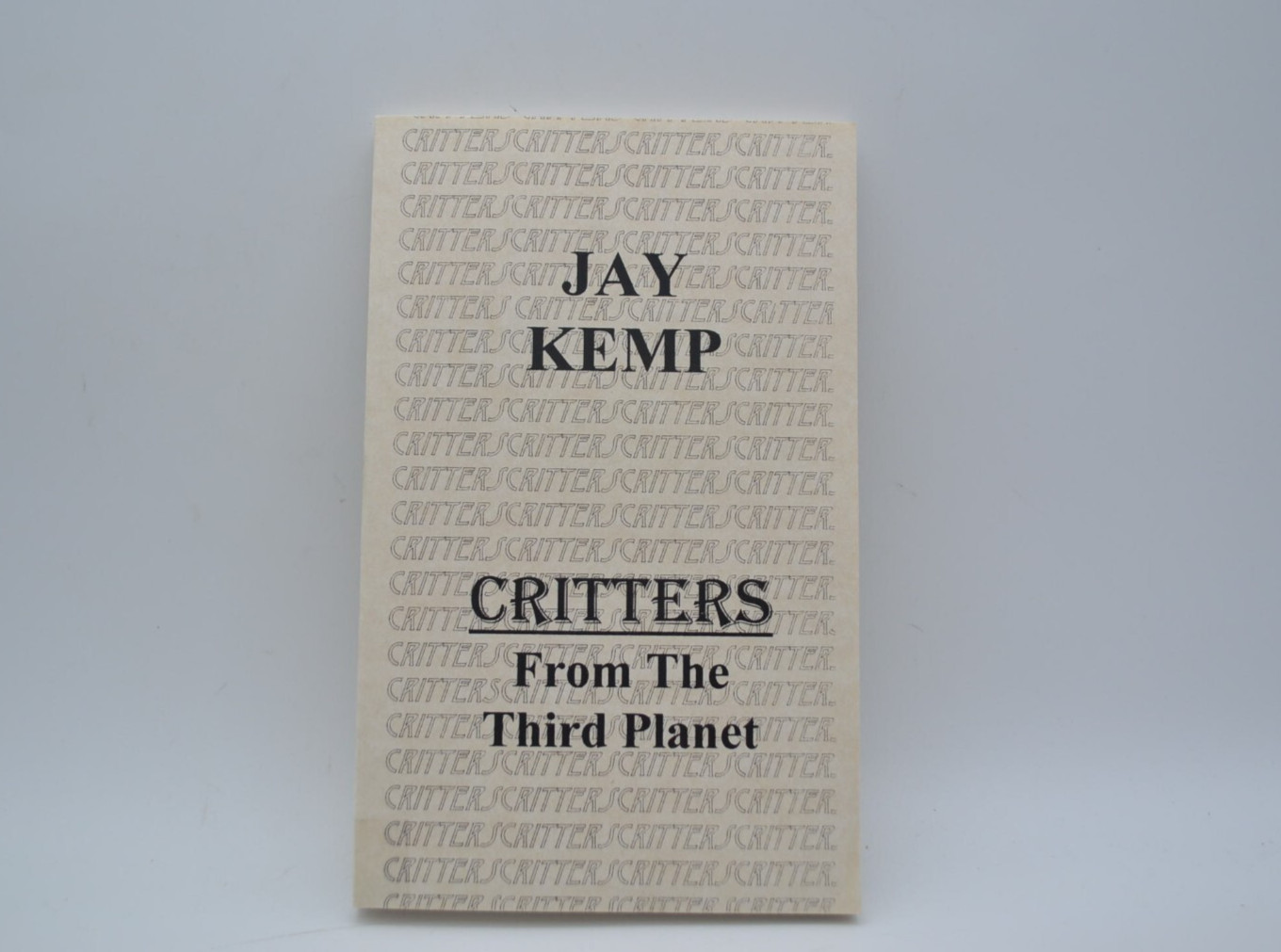 Critters From The Third Planet, Paperback, 1995, Illustrated, SIGNED by Jay Kemp