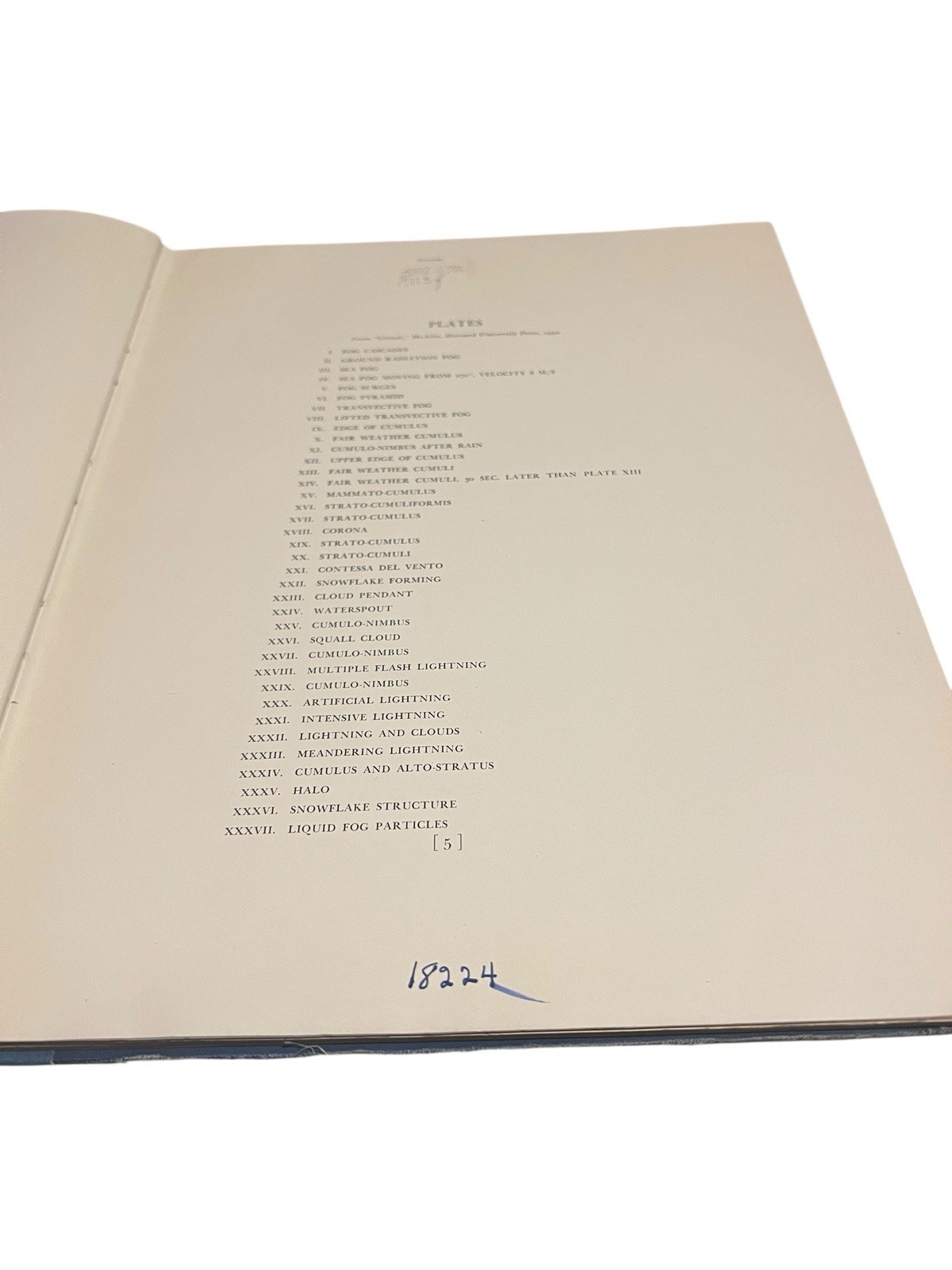 FOG, 1934,Alexander McADIE,Photographic Illustrations Hardcover